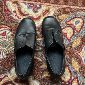 Black salsa shoes mens